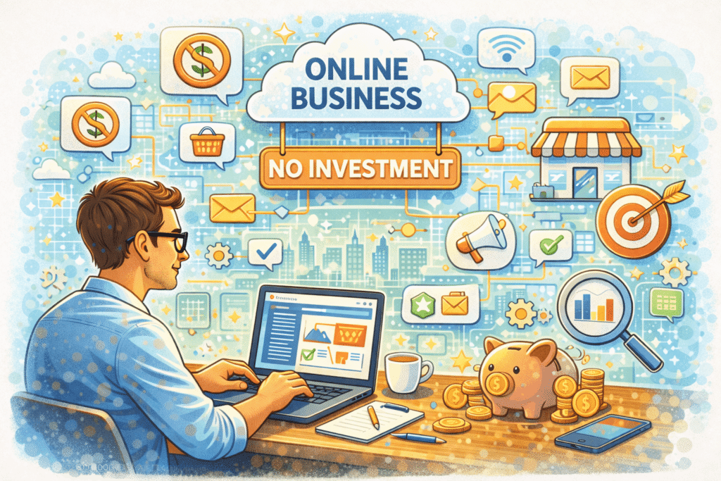 business en ligne sans investissement
