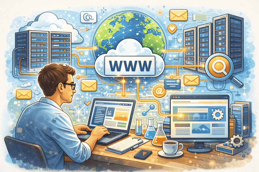 comment héberger un site web