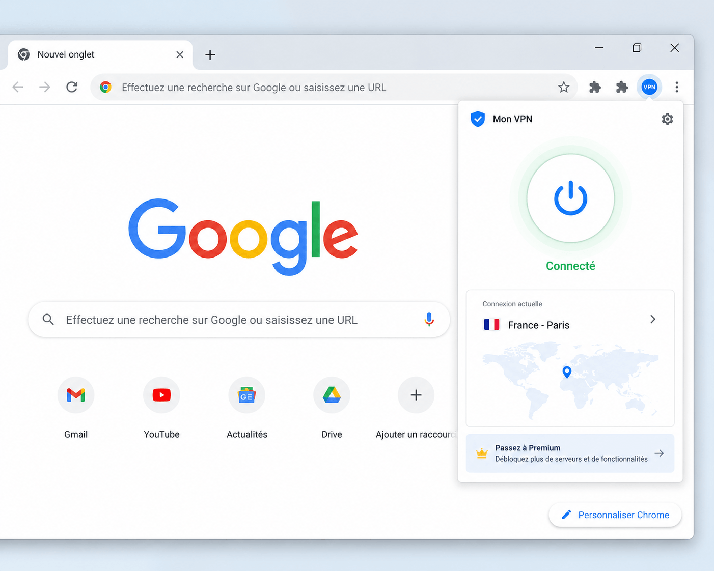 Chrome extension VPN