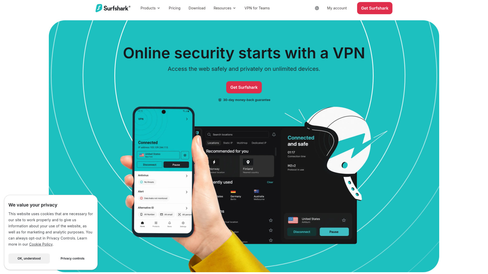 Surfshark : la solution multi-appareils pour le BYOD