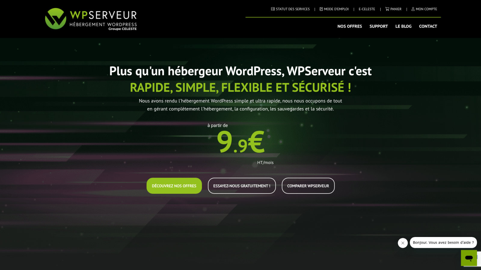 WPServeur : la sérénité du managé haut de gamme